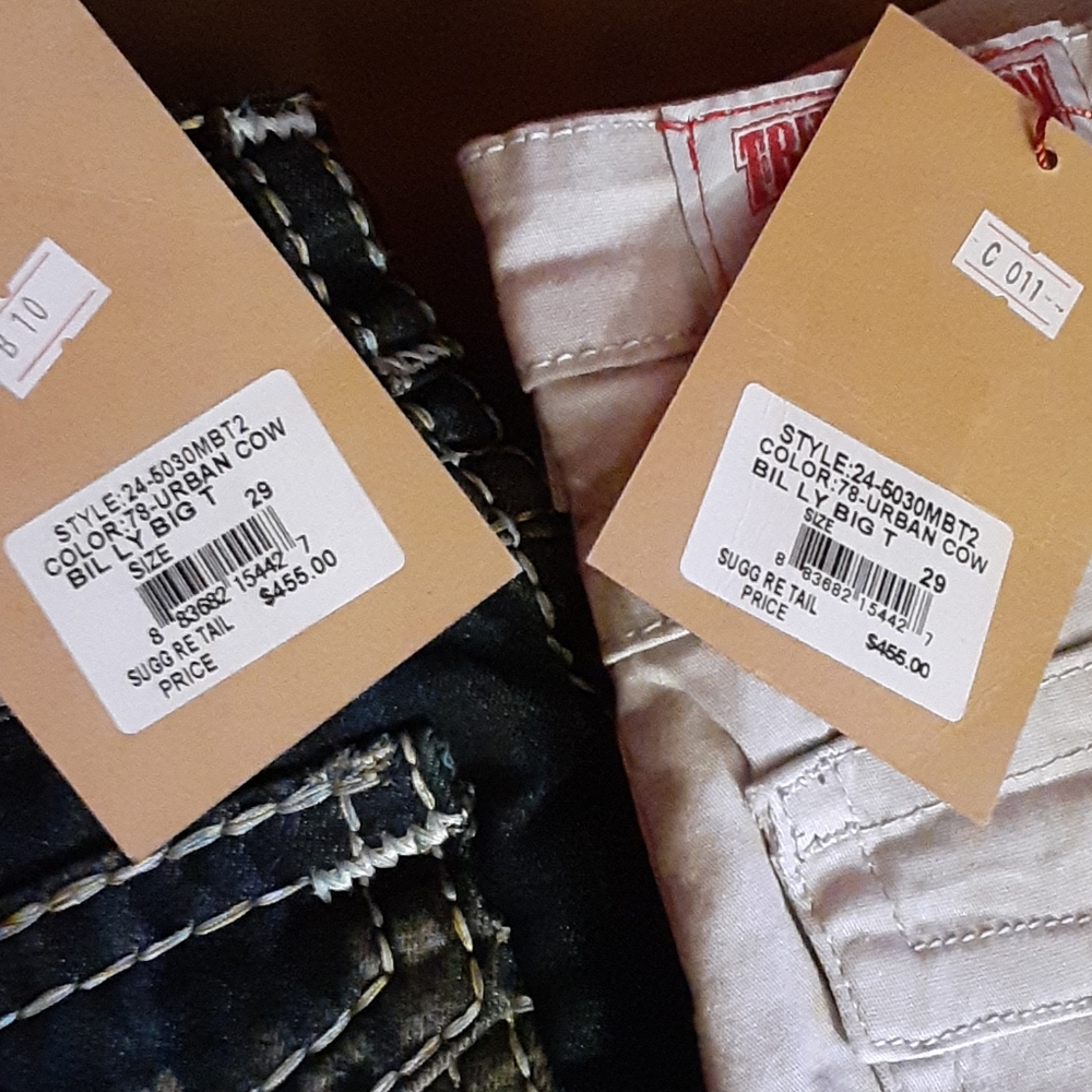 COPY - 3 WOMENS TRUE religion JEANS - Picture 3 of 7